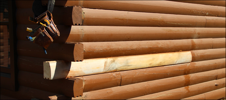 Log Home Damage Repair  Madison County,  North Carolina