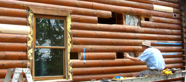 Log Home Repair Hot Springs,  North Carolina